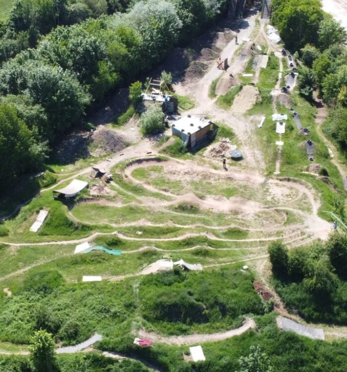 Pumptrack vorher