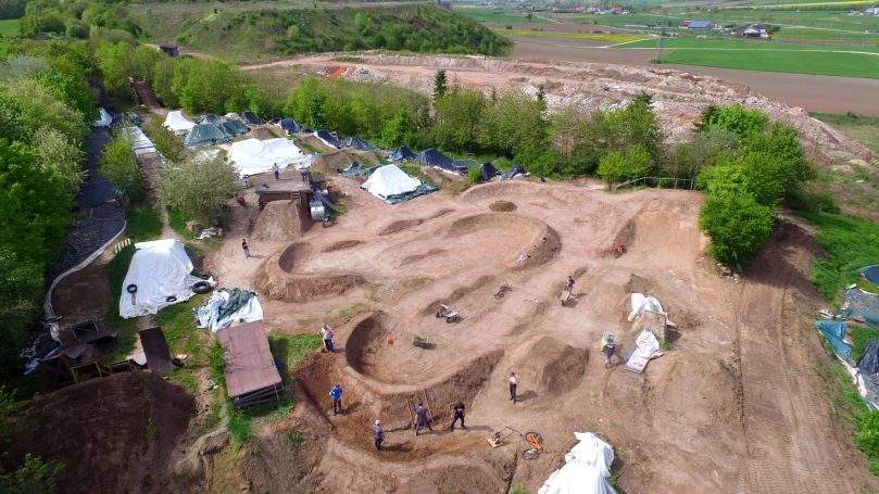 Pumptrack von oben